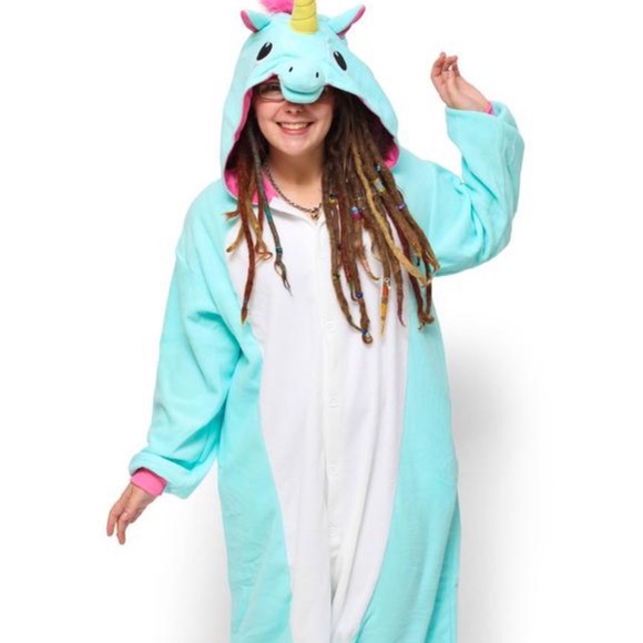 kigurimi Other - Blue Unicorn Kigurumi Costume